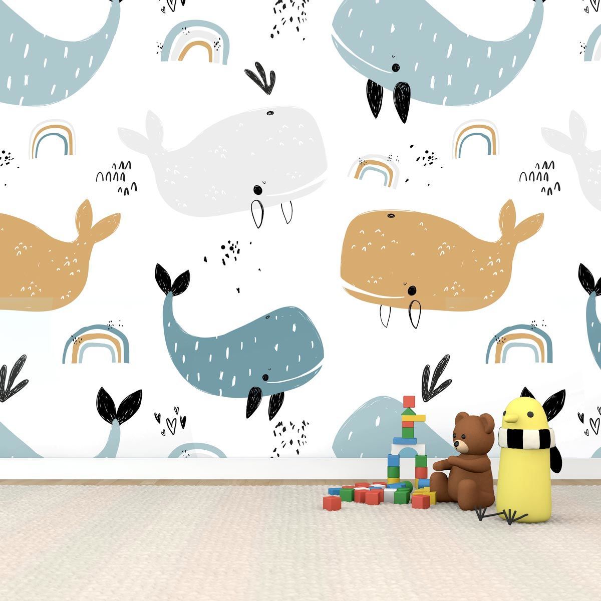 Papier-peint-enfant-baleine