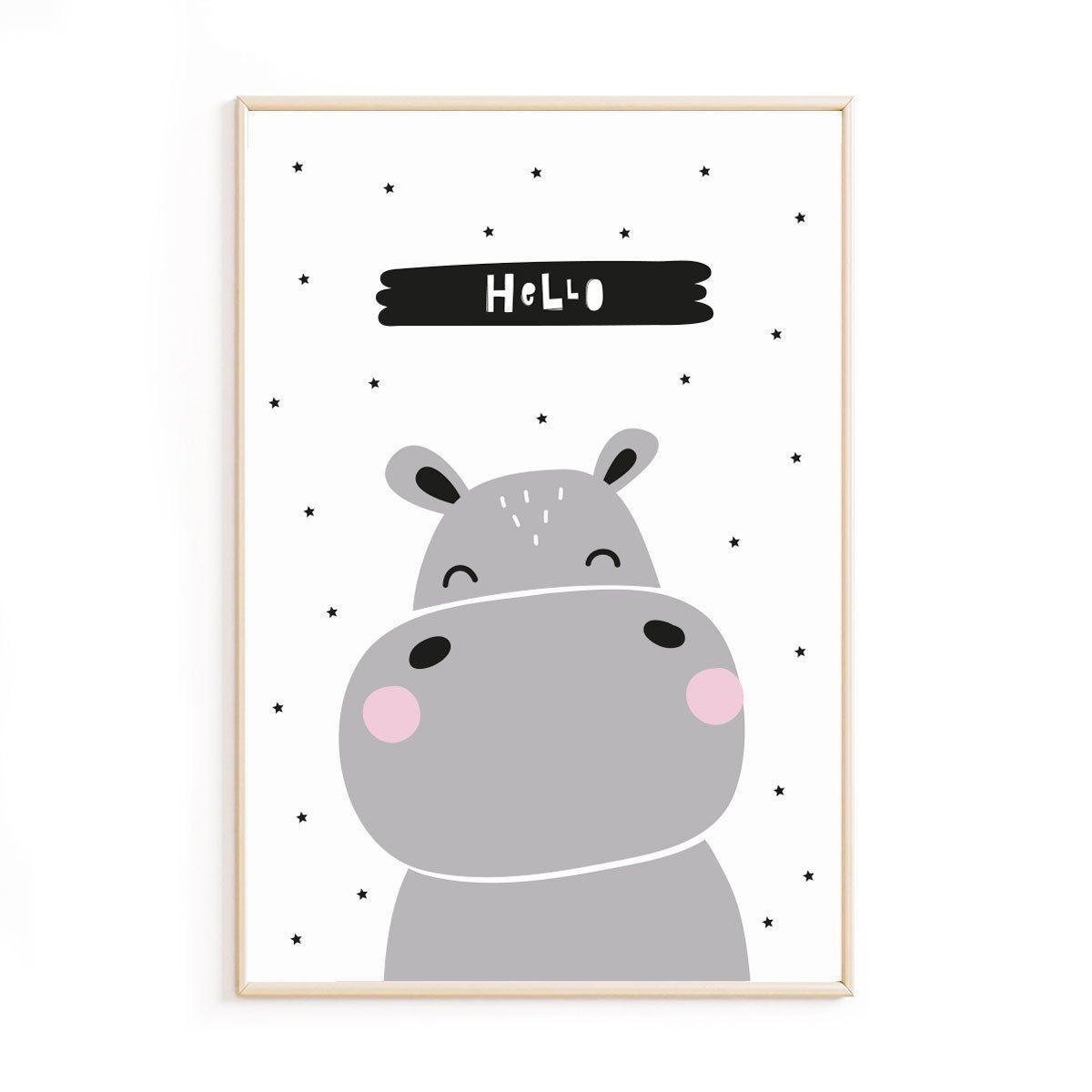 affiche-bébé-hippopotame