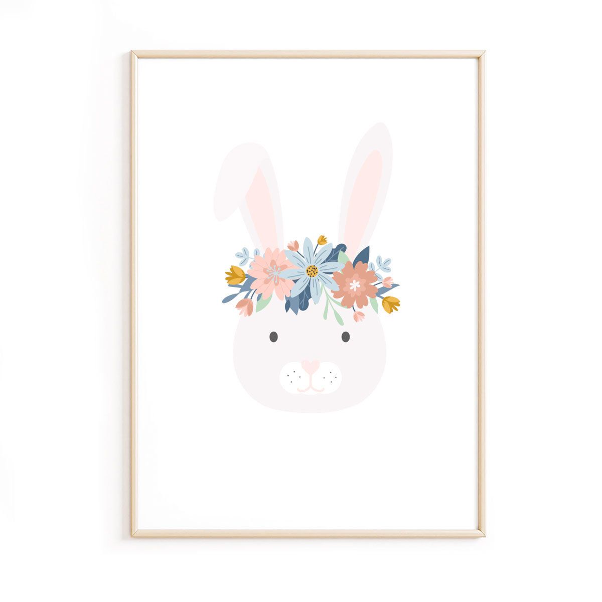 affiche-chambre-bébé-lapin