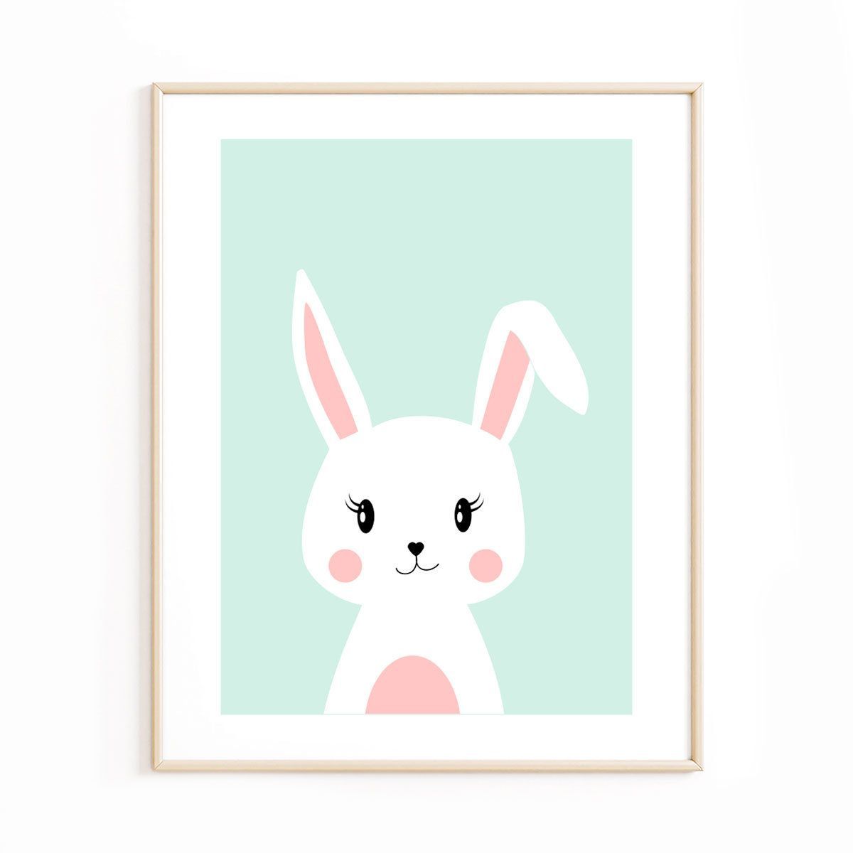 affiche-lapin-chambre-bébé