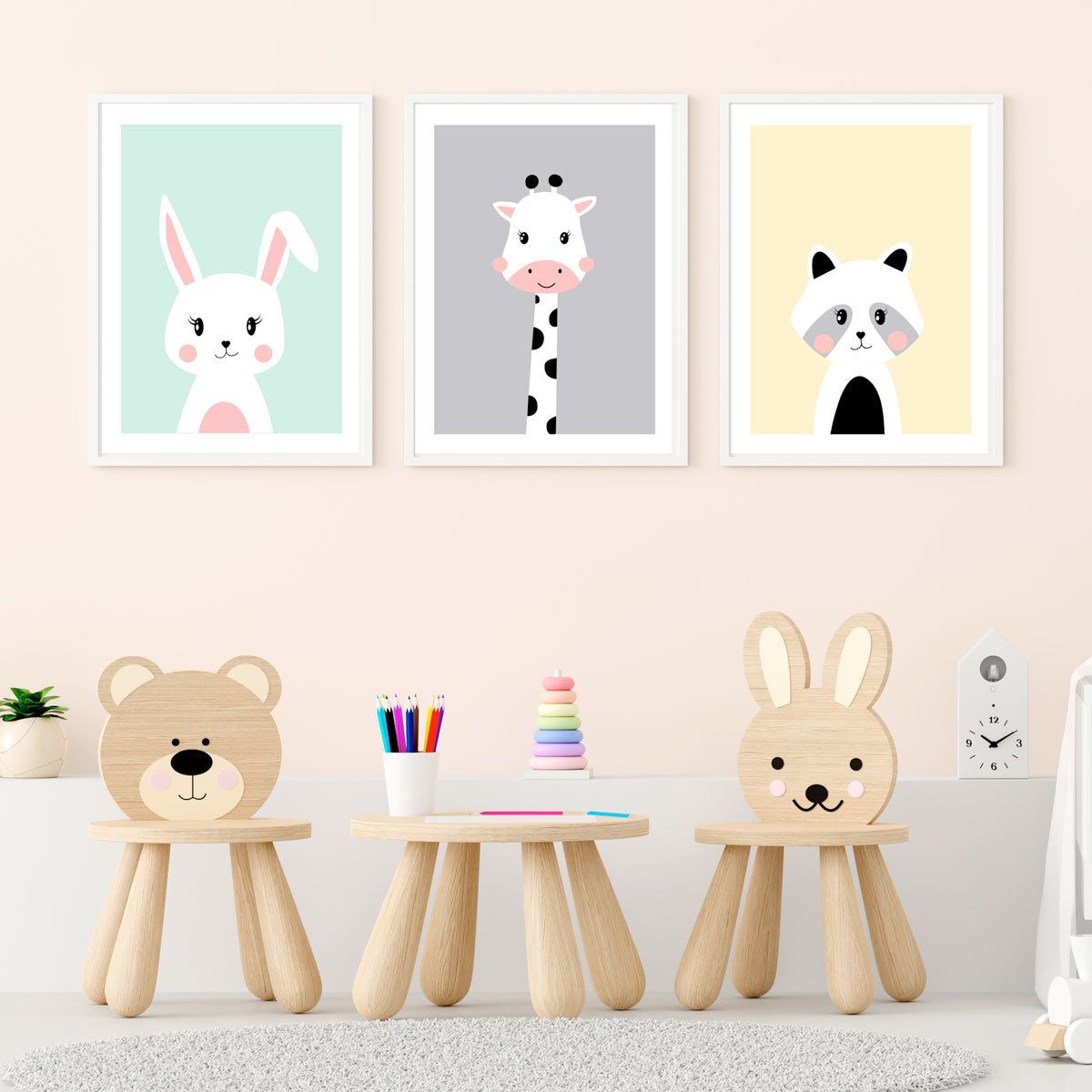 lot-3-affiches-animaux-bébé