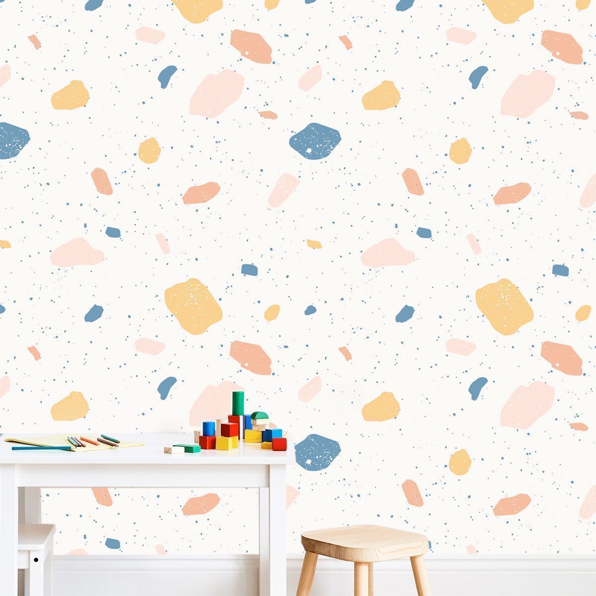 papier-chambre-enfant-coloré