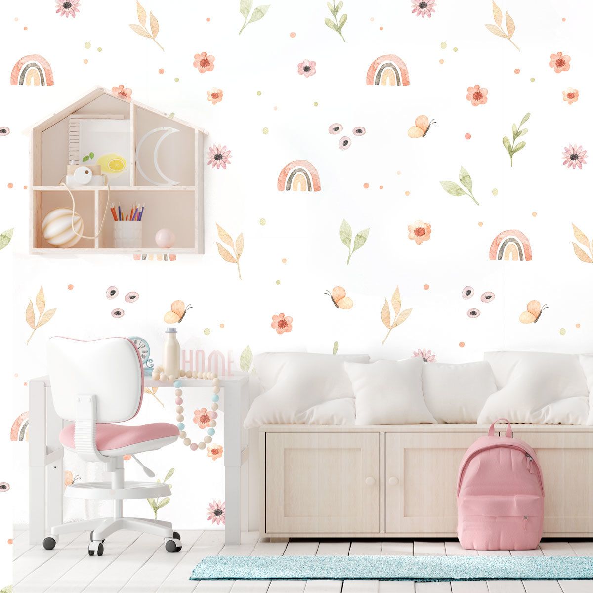 papier-peint-fleuri-enfant