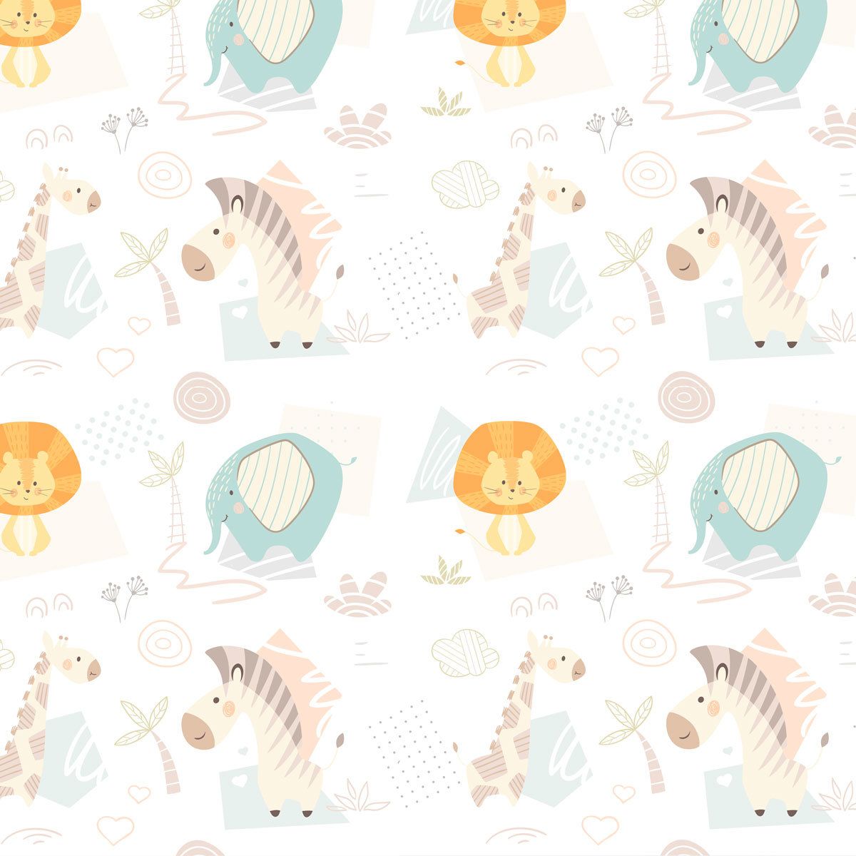 papier-peint-motif-animaux