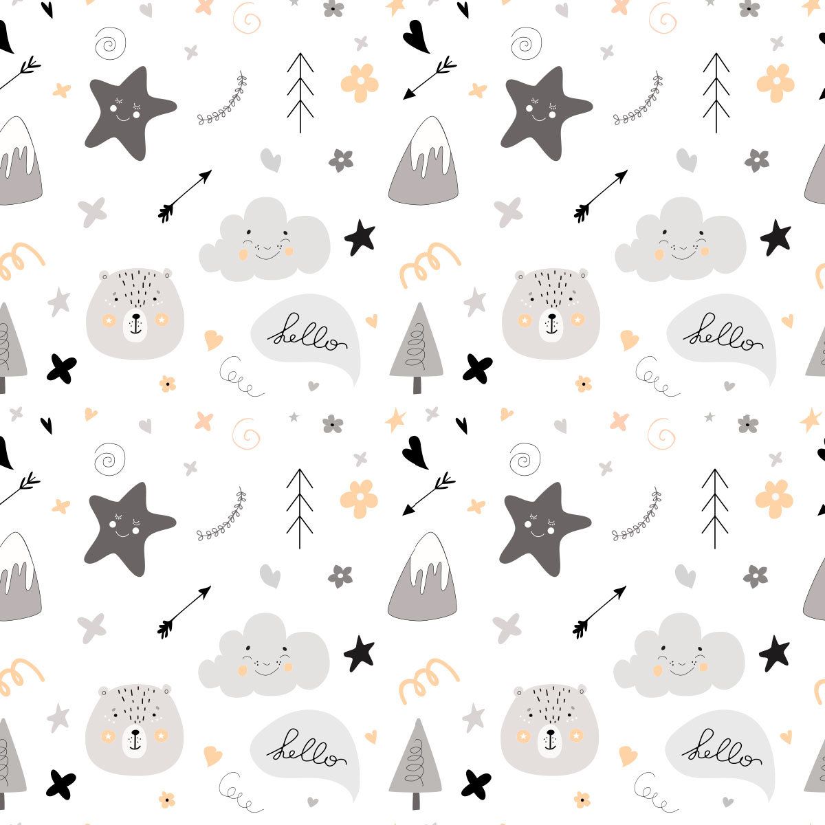 papier-peint-motif-scandinave-enfant