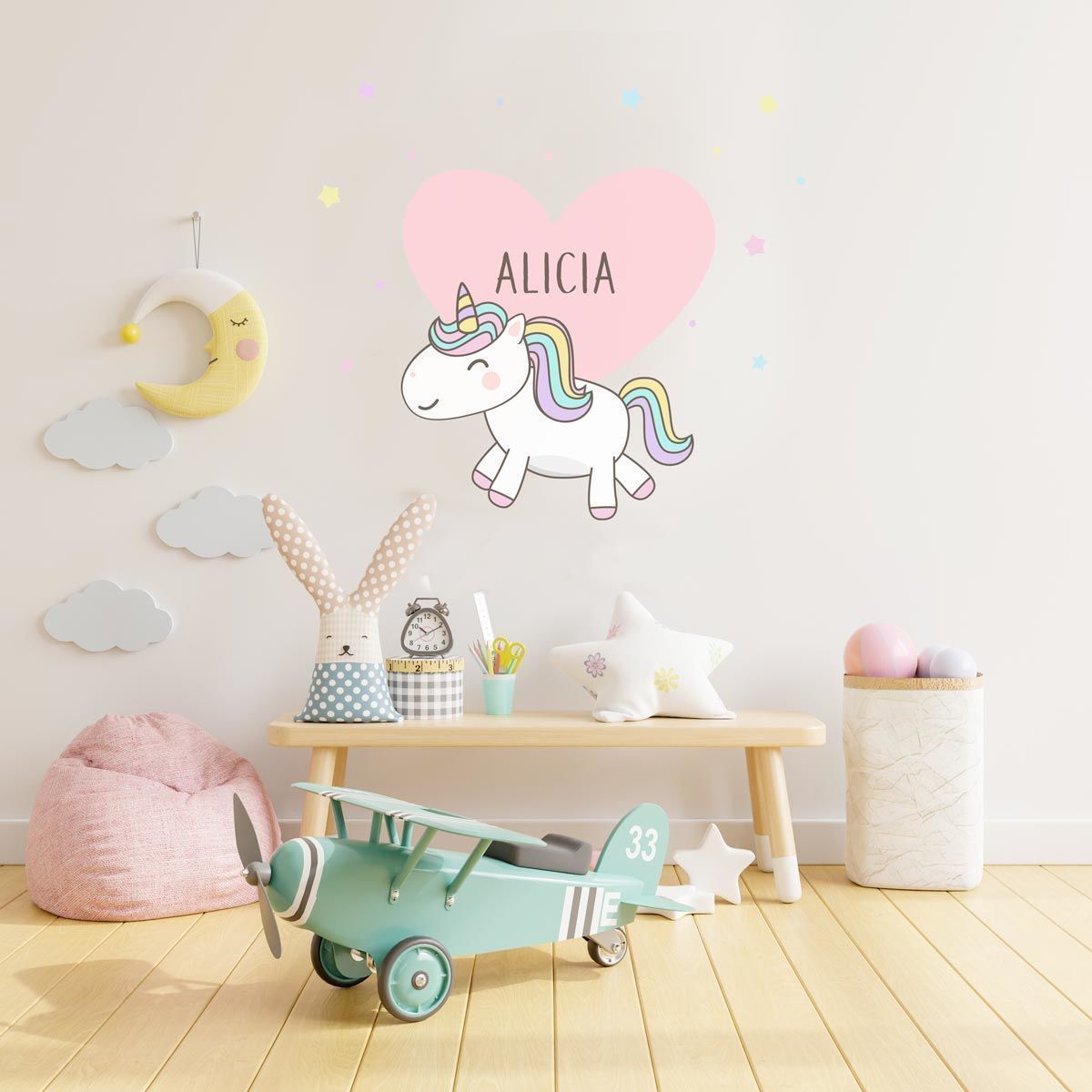sticker-personnalisé-licorne