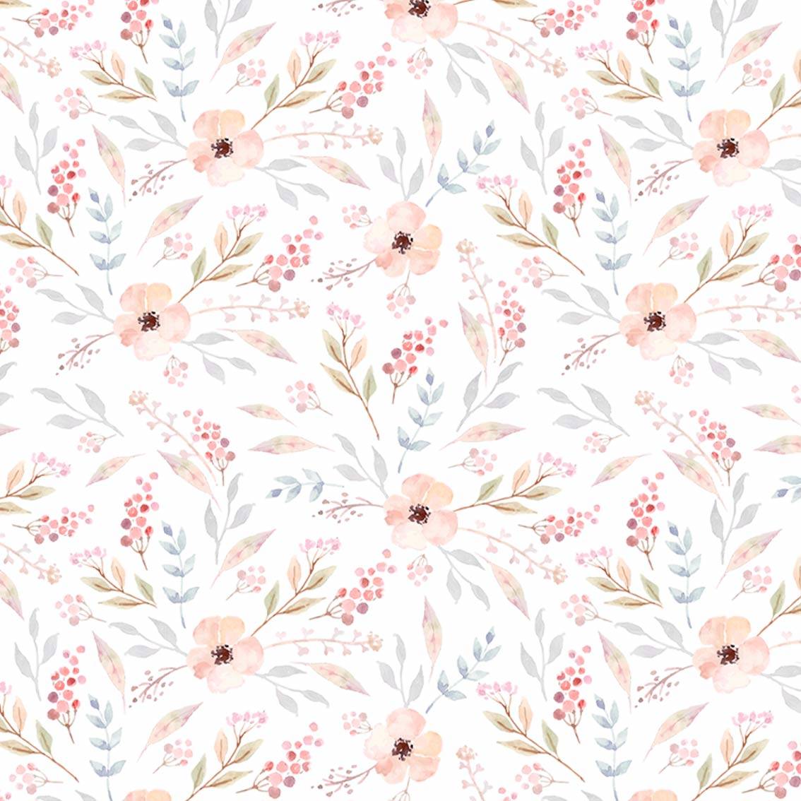 papier-peint-fleurs-aquarelle