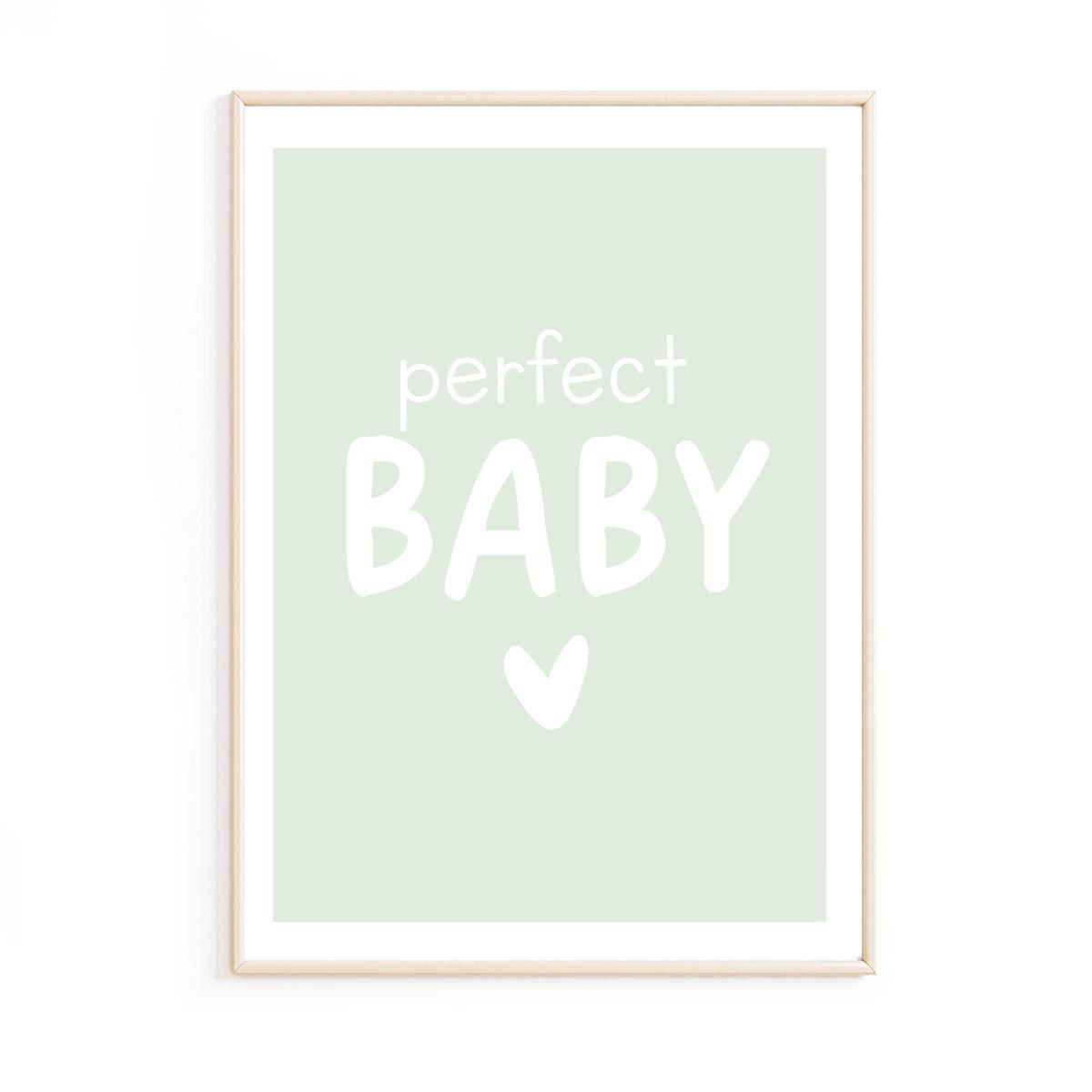 affiche perfect-baby-vert