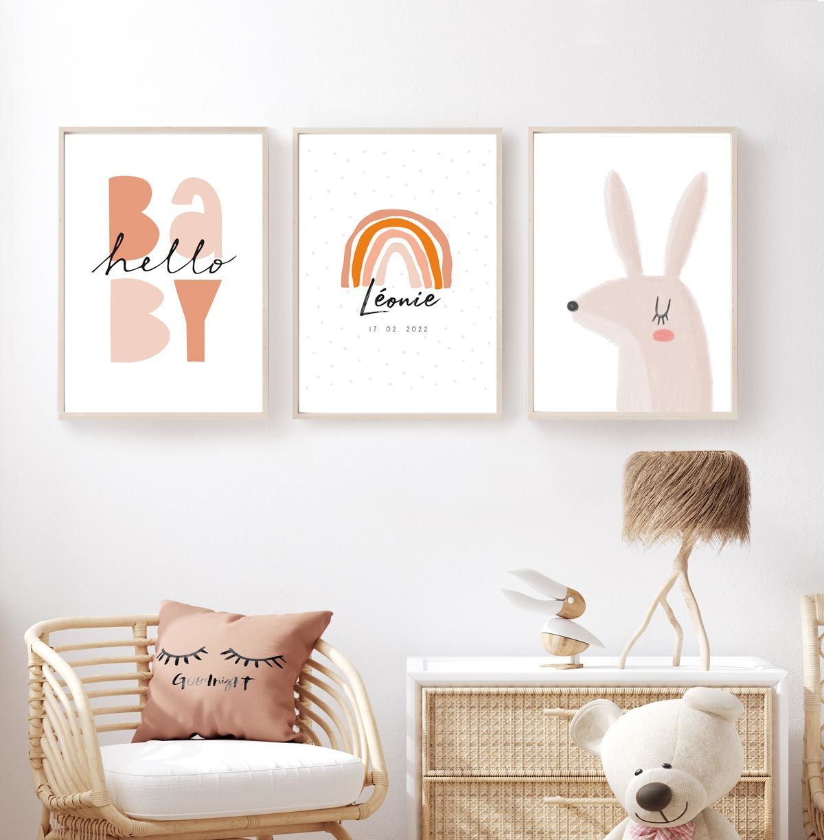 lot-affiche-bébé-fille