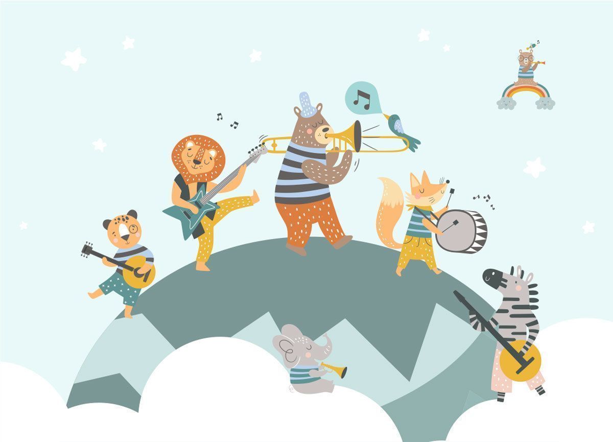 papier-peint-animaux-panoramique