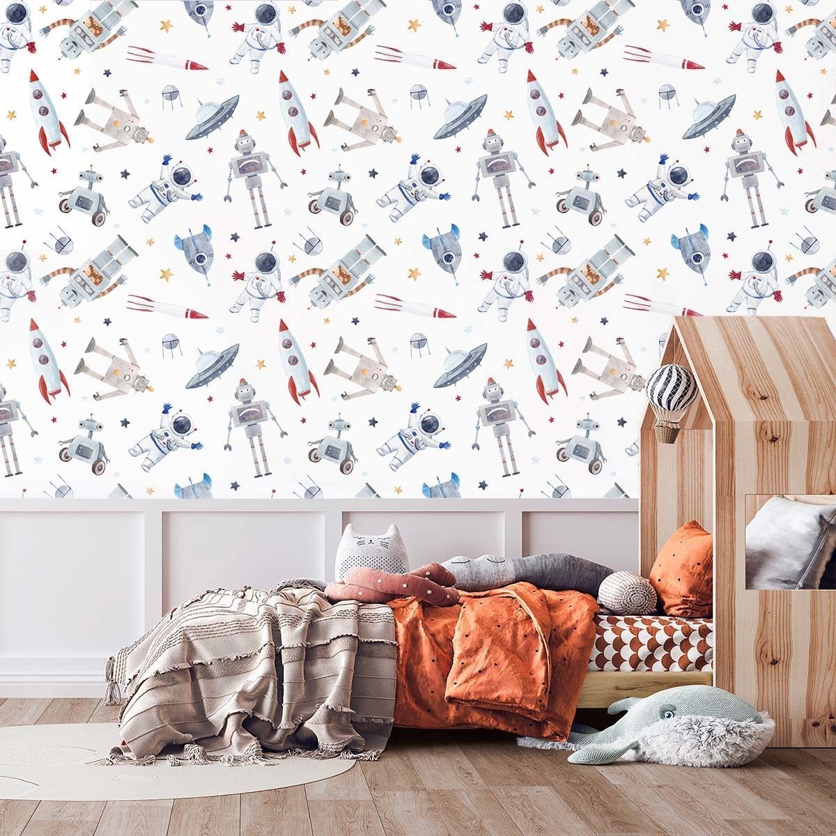 papier peint astronomie enfant