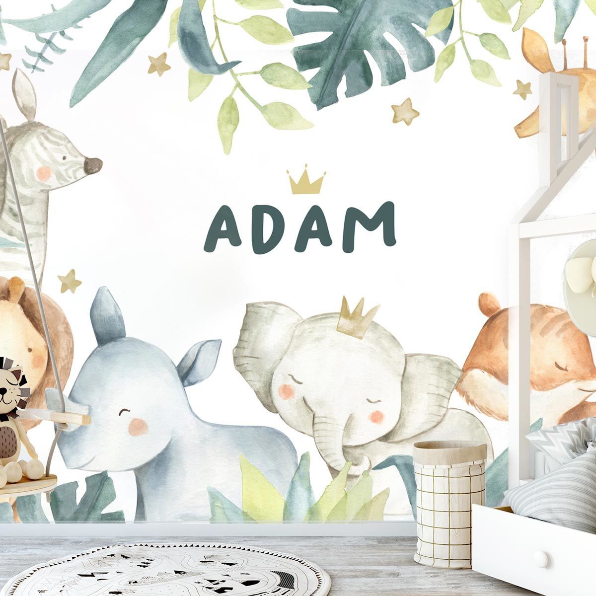 papier-peint-safari-enfant