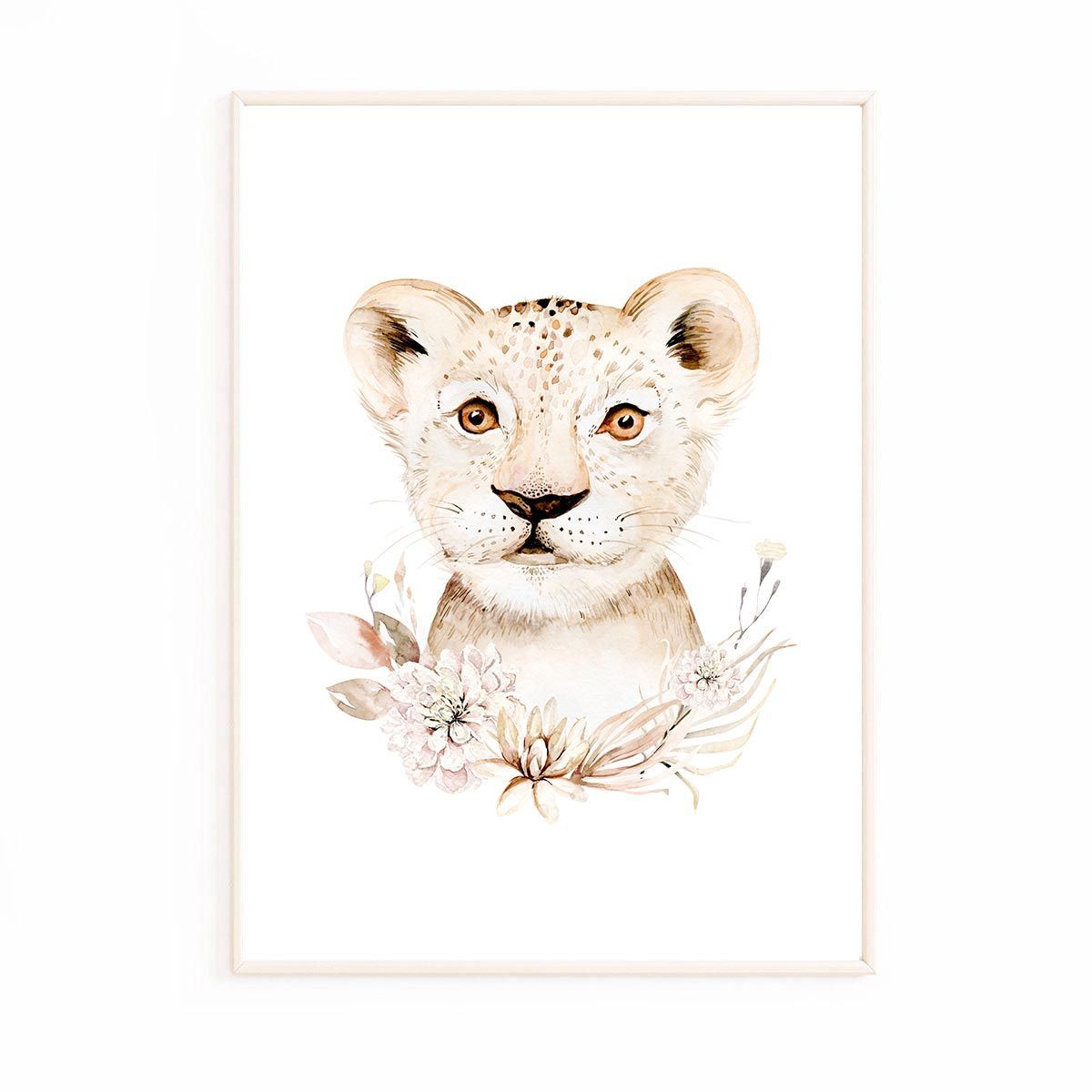 affiche-safari-bébé