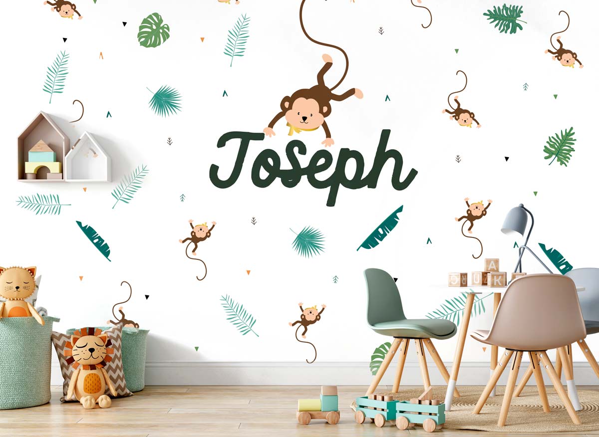 papier-peint-jungle-personnalisé