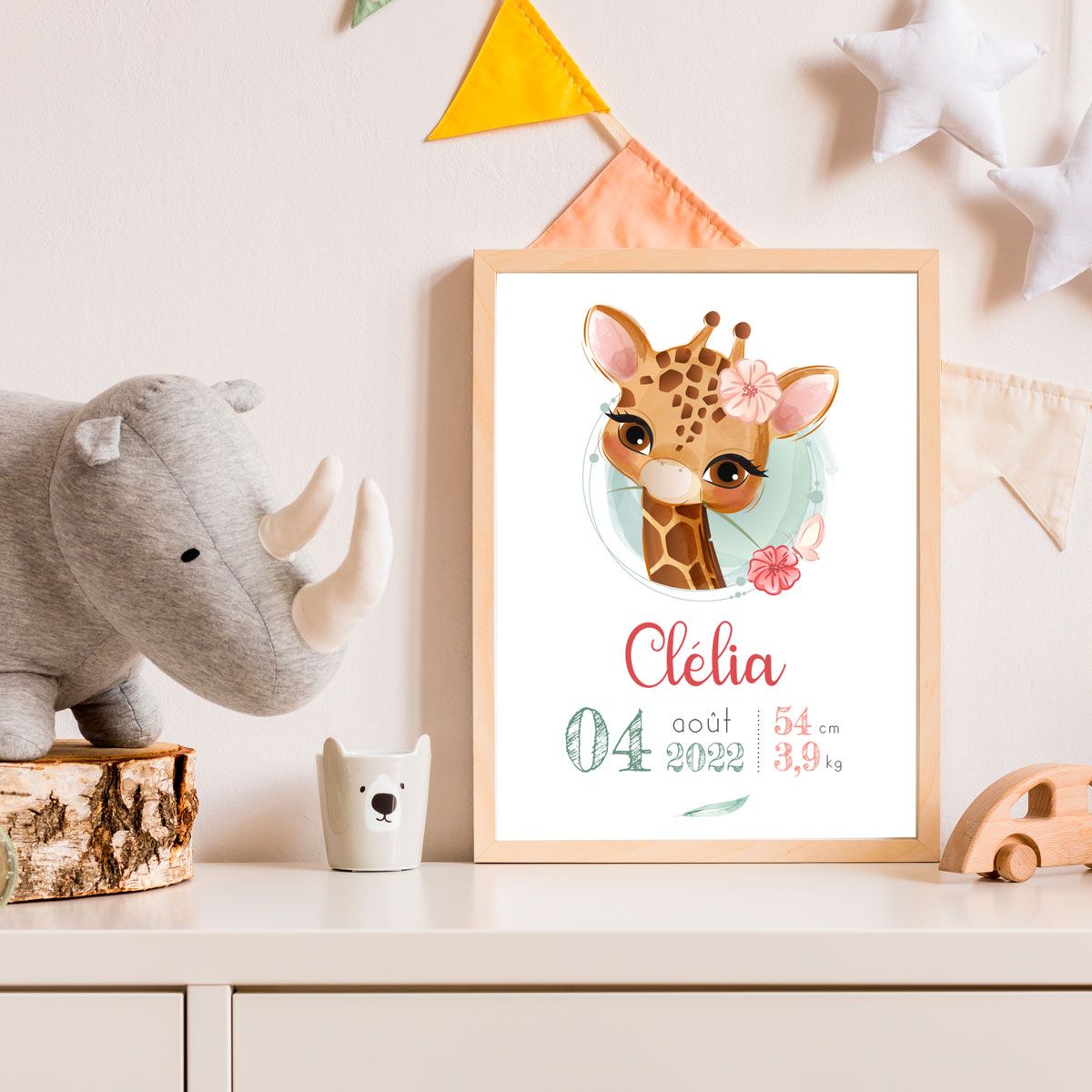 affiche-naissance-girafe