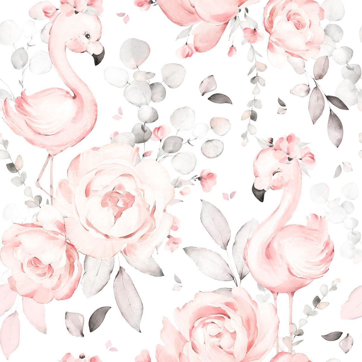 papier-peint-flamant-rose-bébé