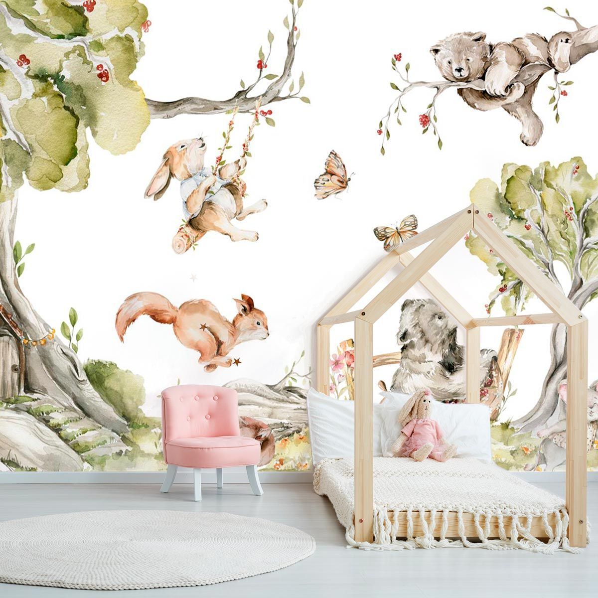 papier-peint-panoramique-foret-pour-enfant