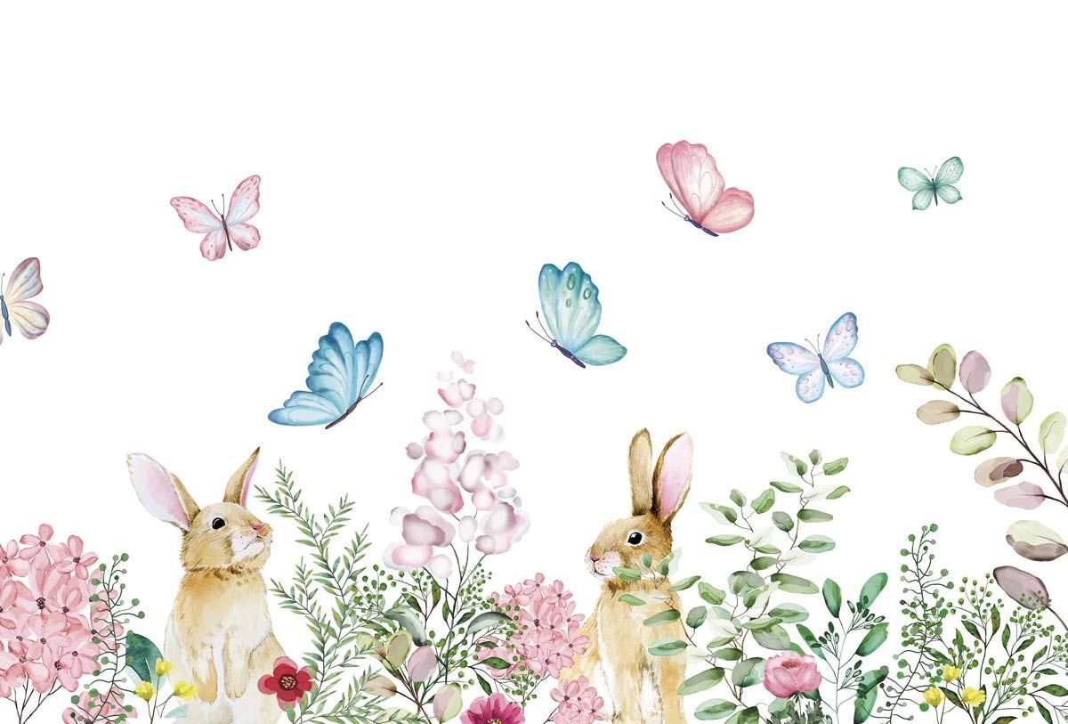 papier-peint-panoramique-lapin