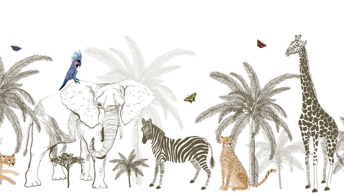 papier-peint-panoramique-safari