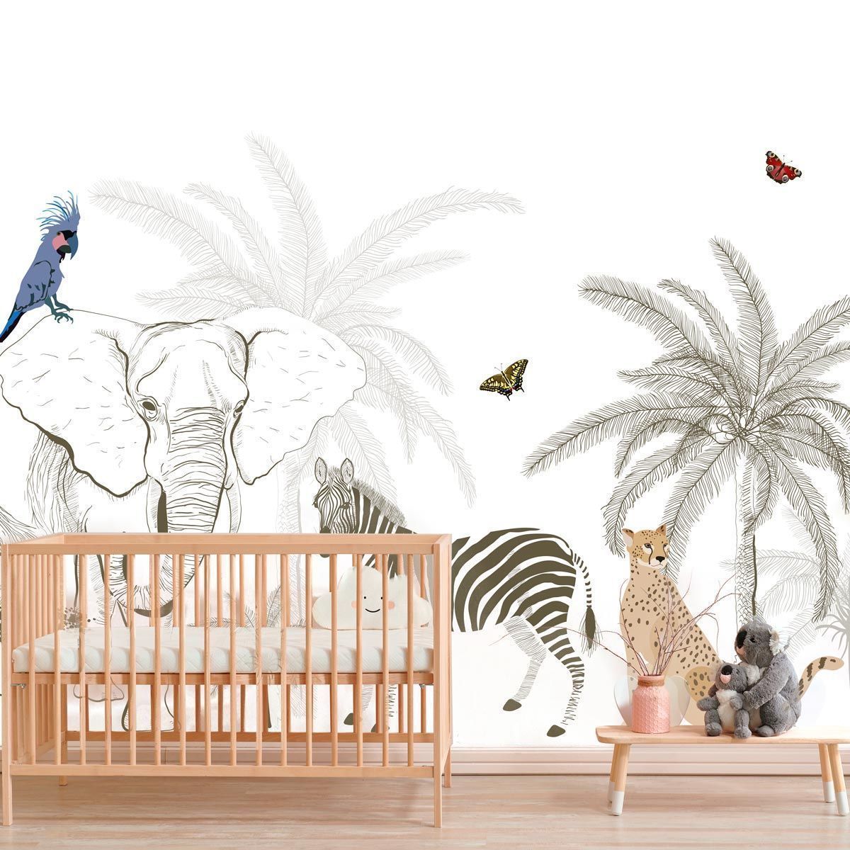 papier-peint-safari-enfant