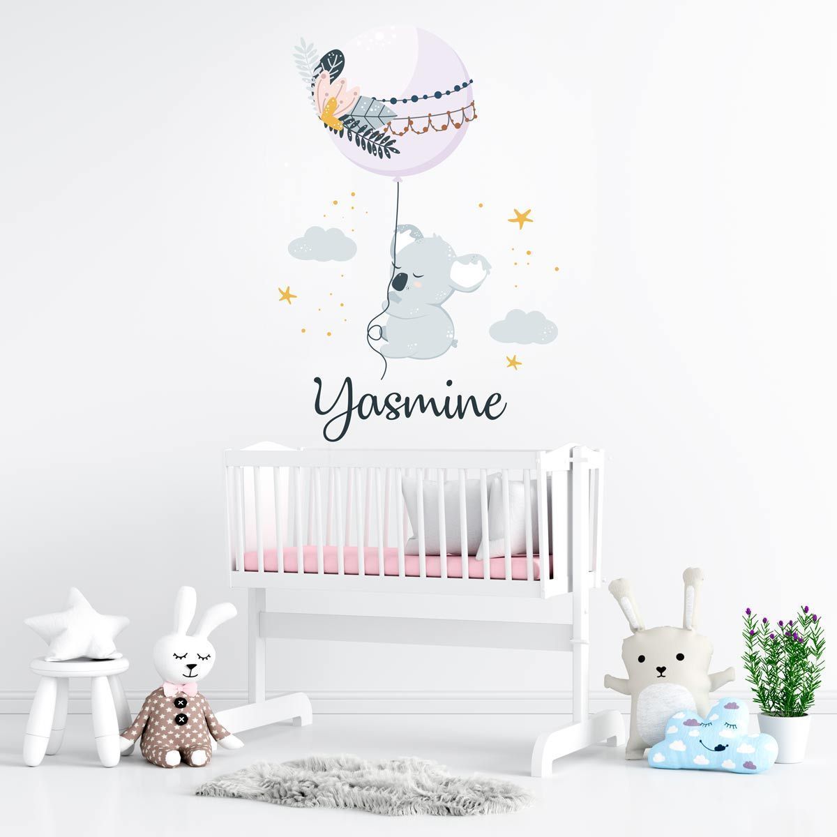sticker-koala-bébé-personnalisé
