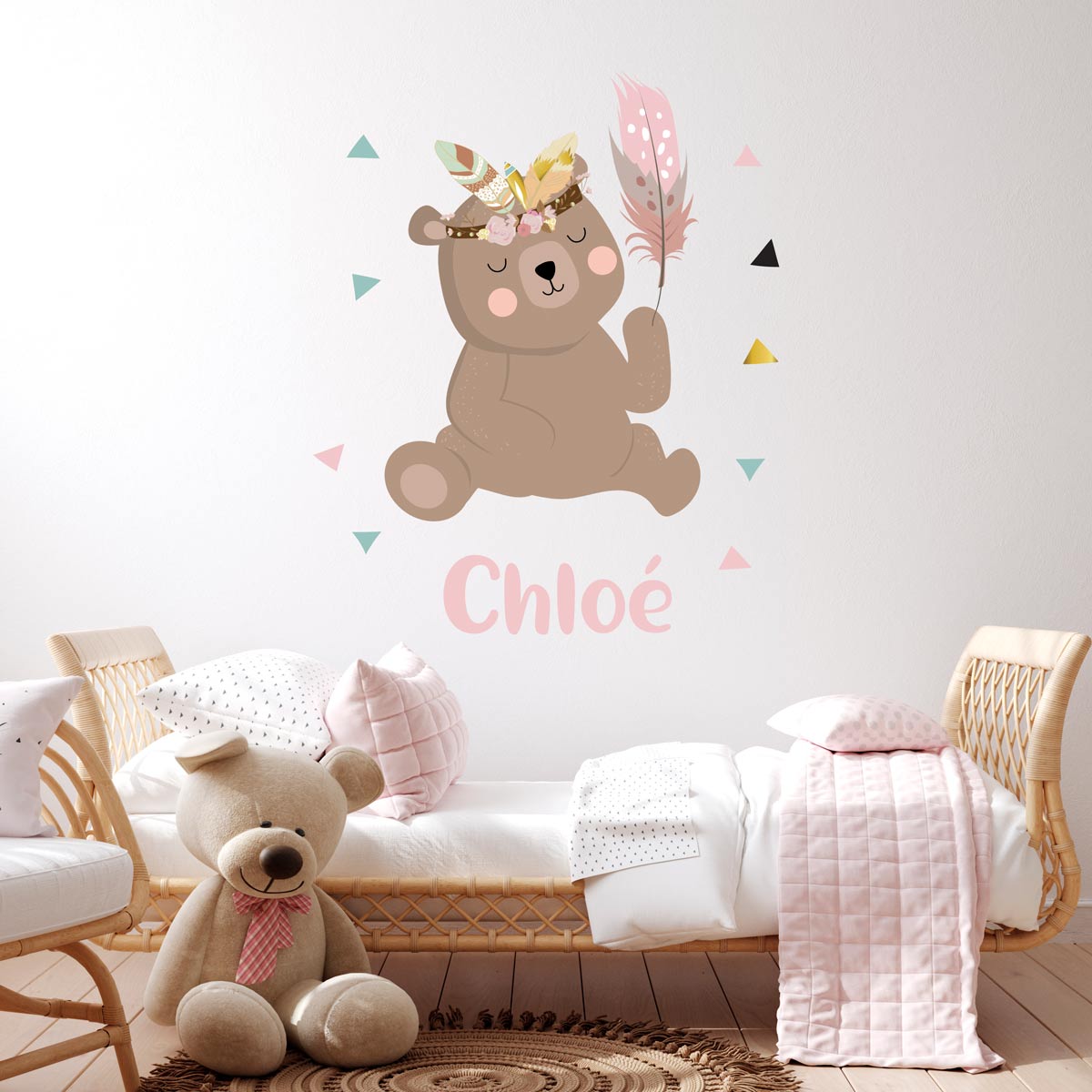 Sticker bohème bébé