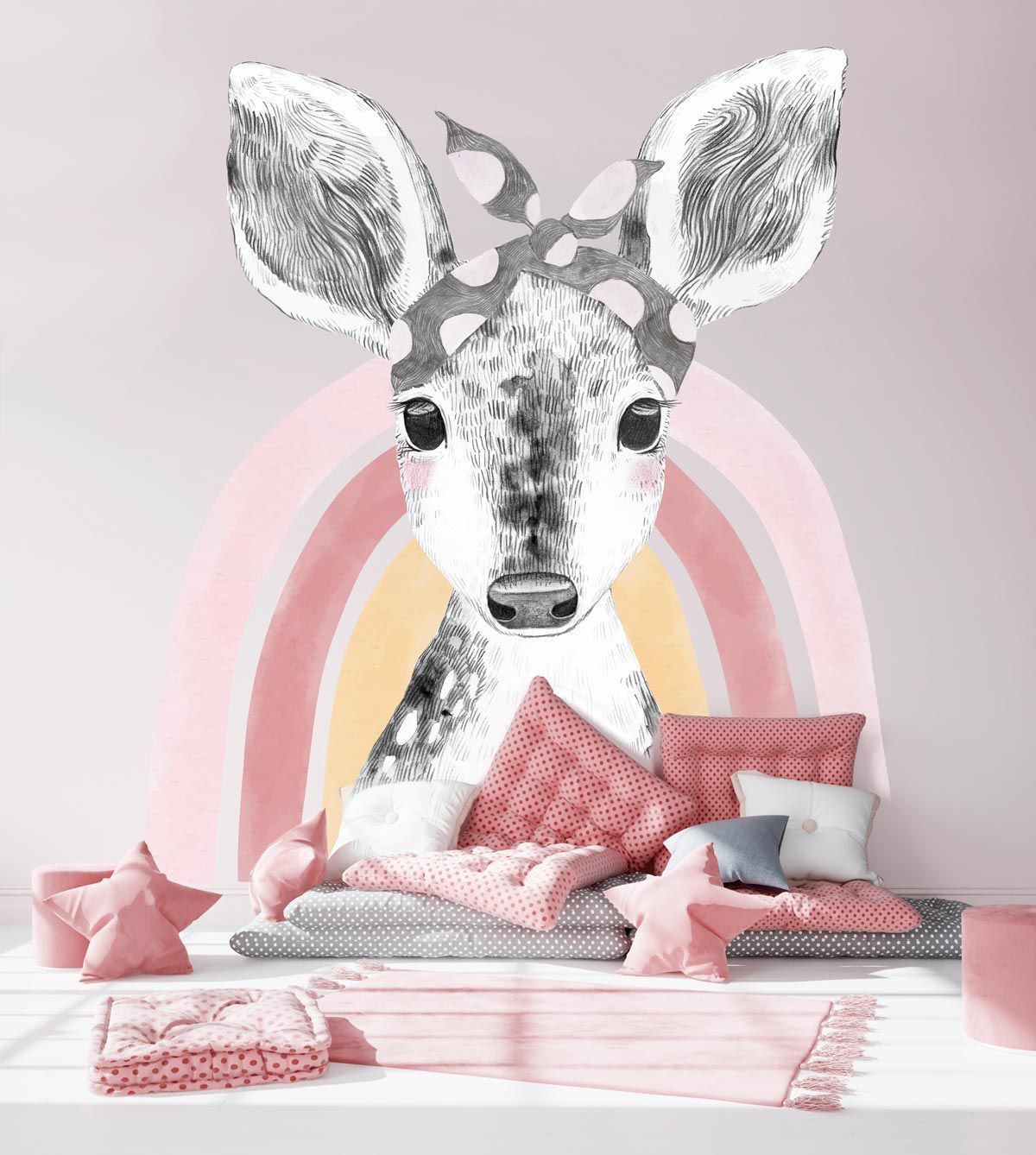 papier-peint-biche-enfant