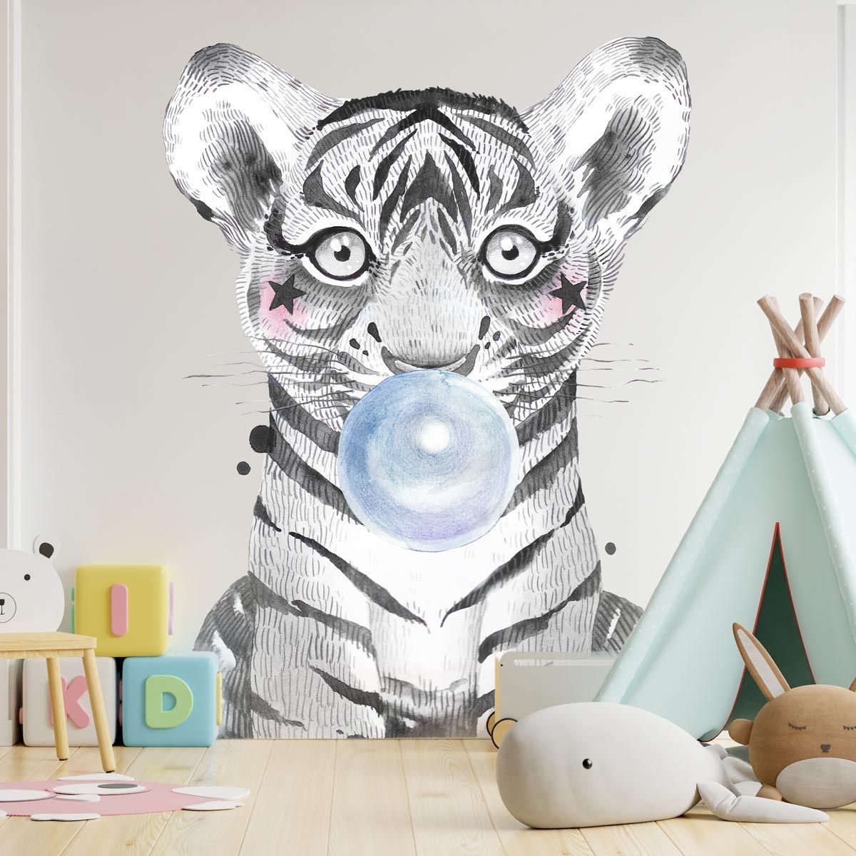 sticker-bébé-tigre