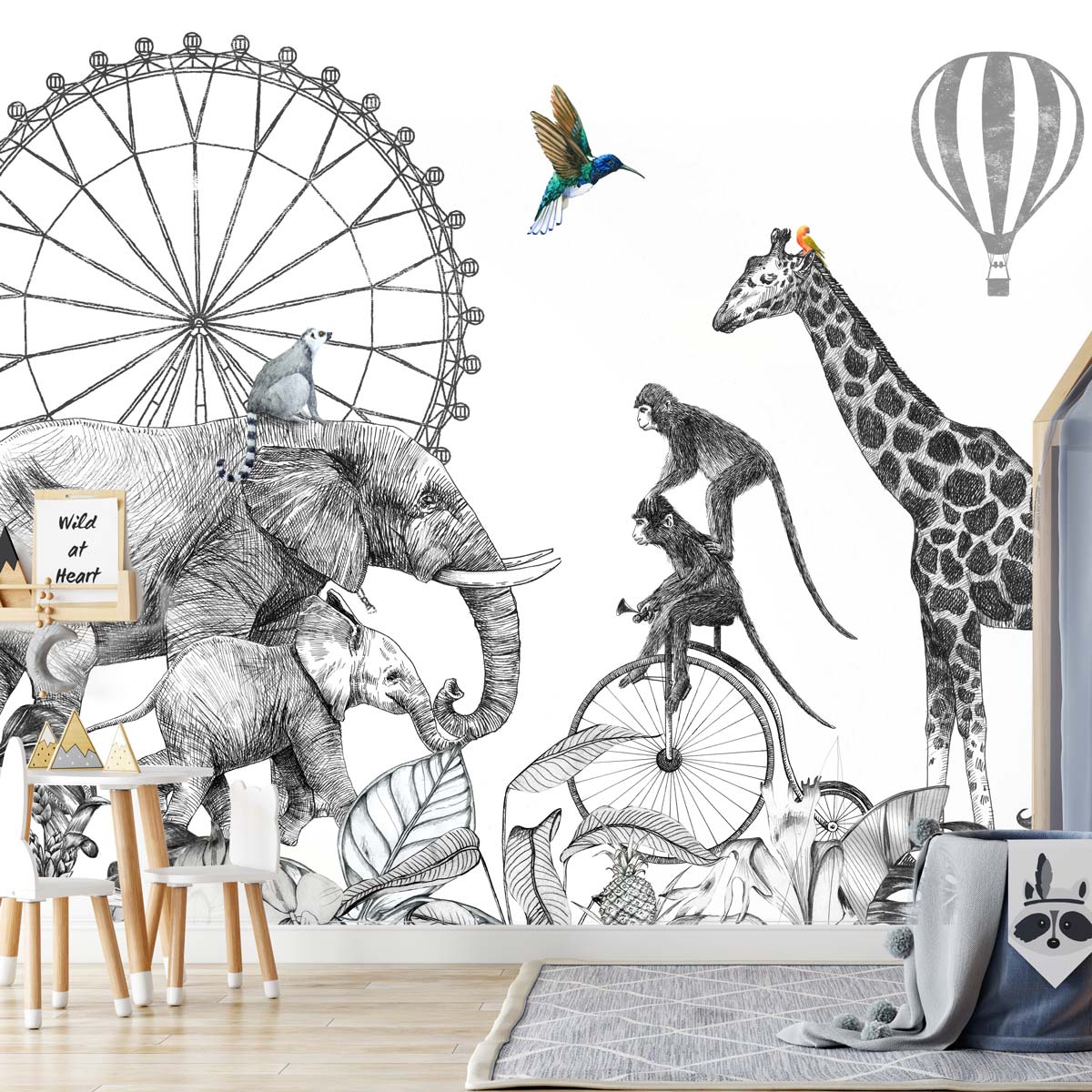 papier-peint-animaux-panoramique