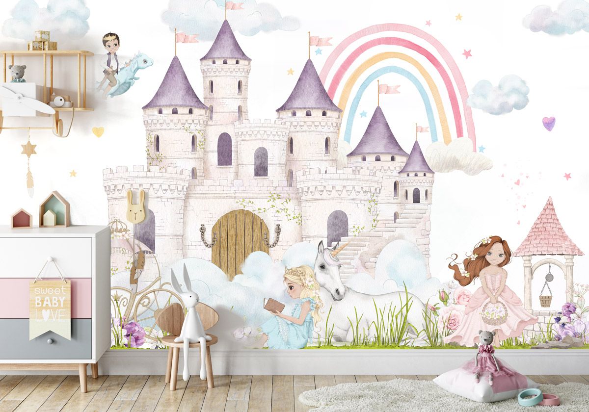 papier-peint-panoramique-princesse