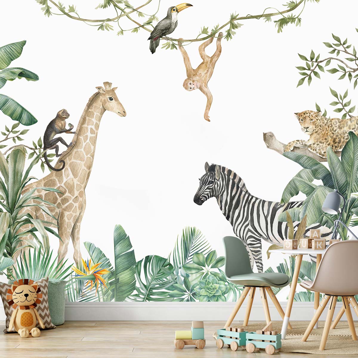 papier-peint-jungle-enfant