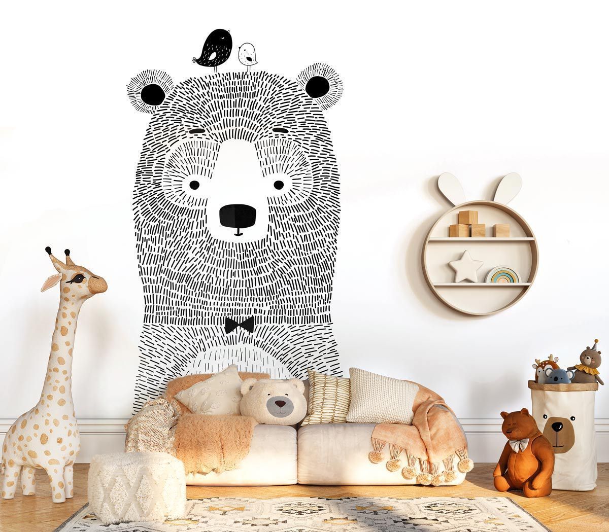 papier-peint-ours-enfant
