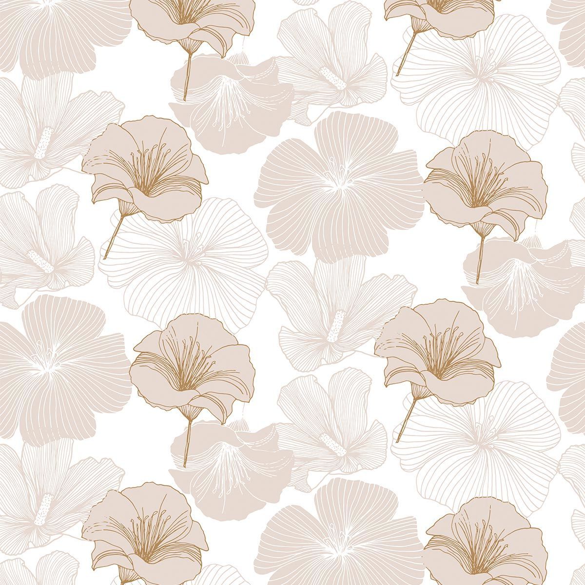 papier-peint-fleurs-petite-fille