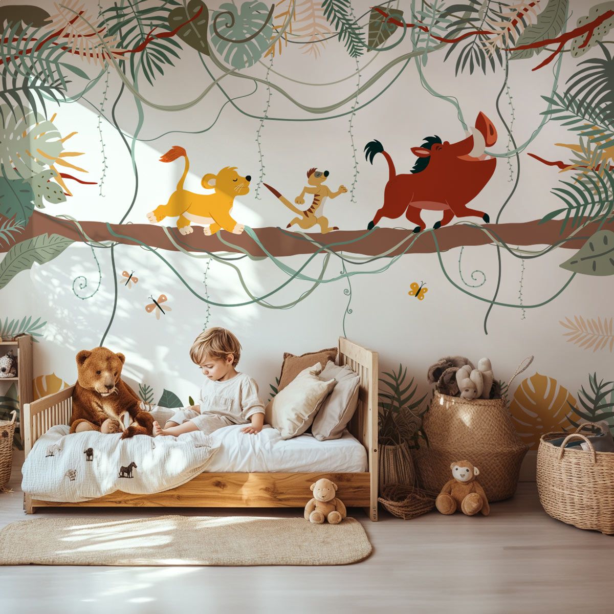 papier-peint-roi-lion