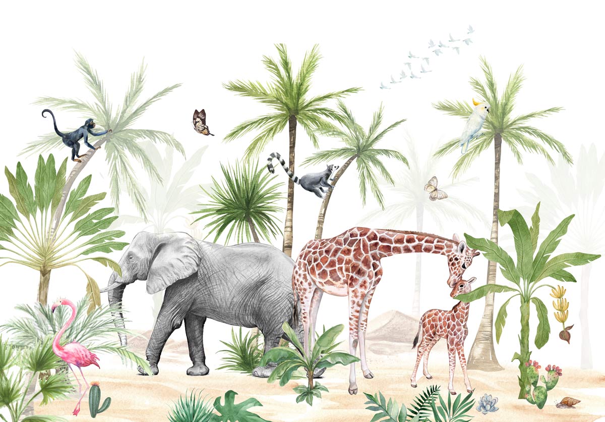 papier-peint-jungle-enfant