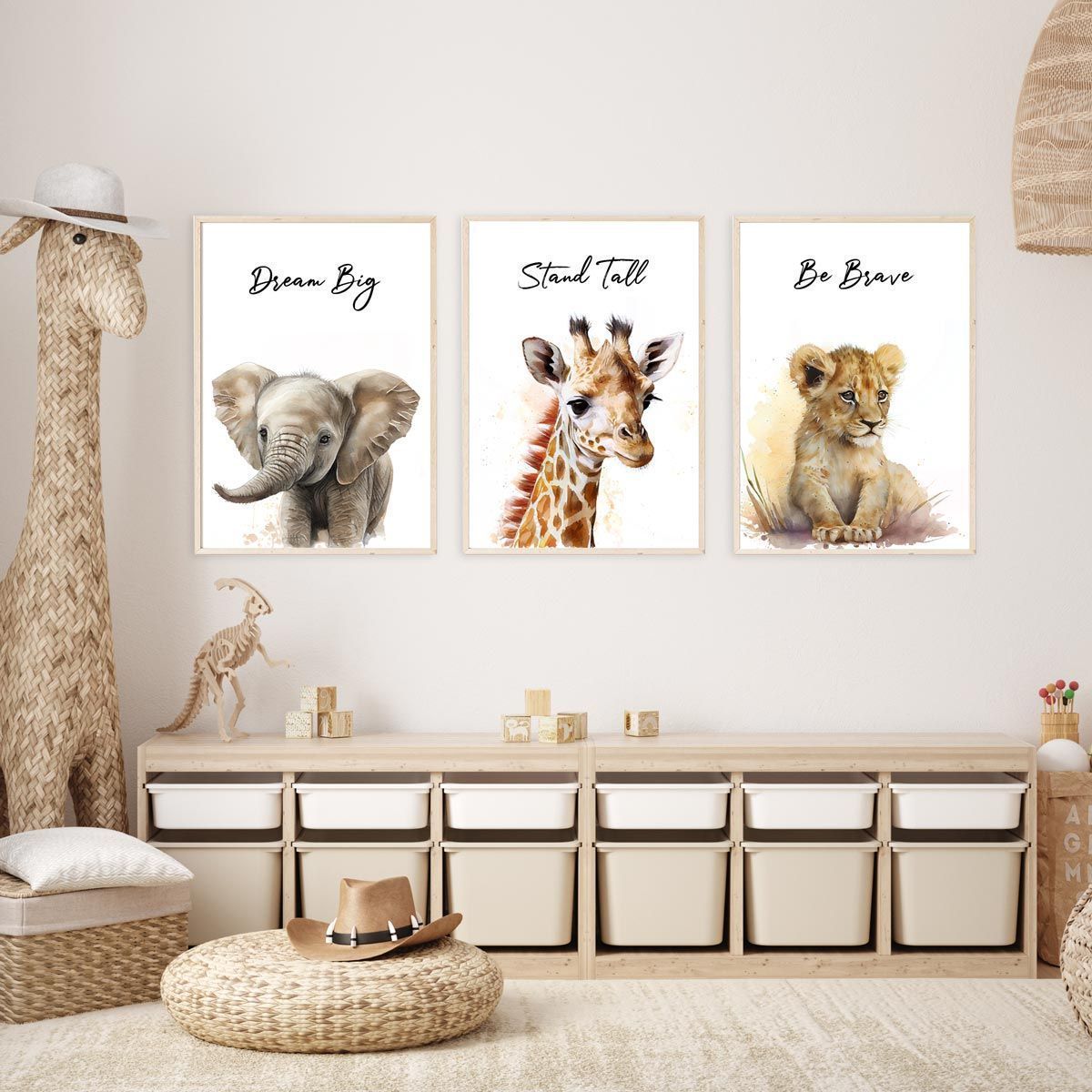 affiche-safari-bébé