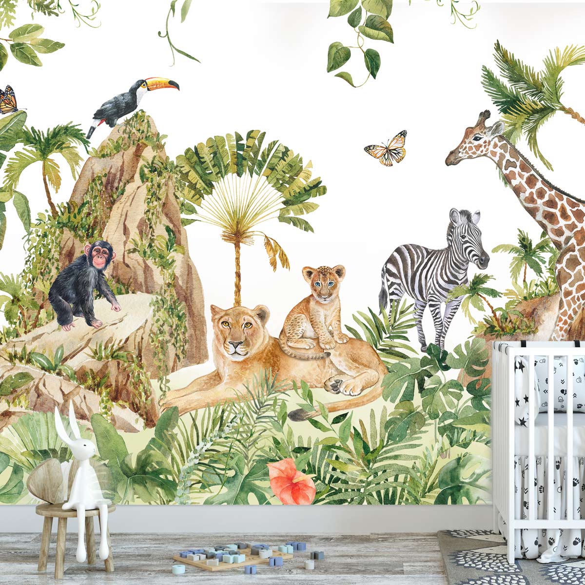 papier-peint-jungle-pour-enfant