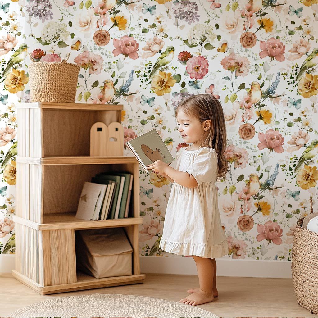papier-peint-floral