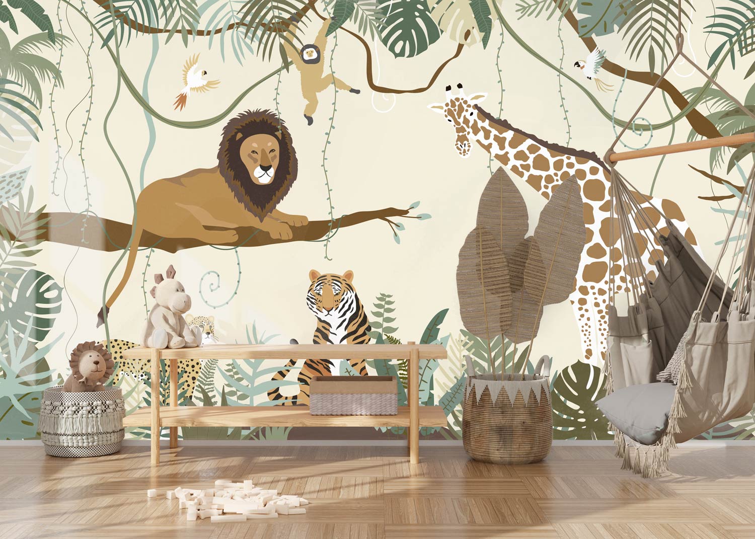 papier-peint-jungle-sauvage