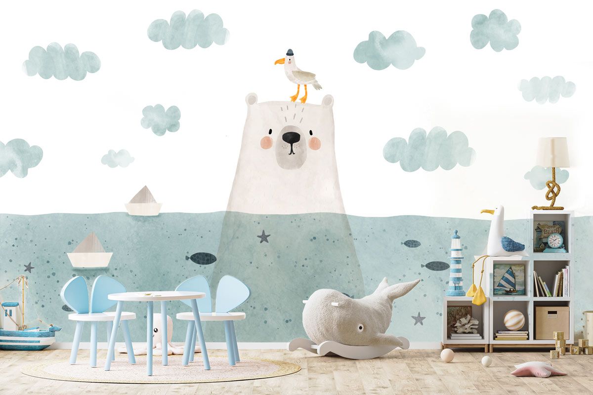 papier-peint-mer-enfant