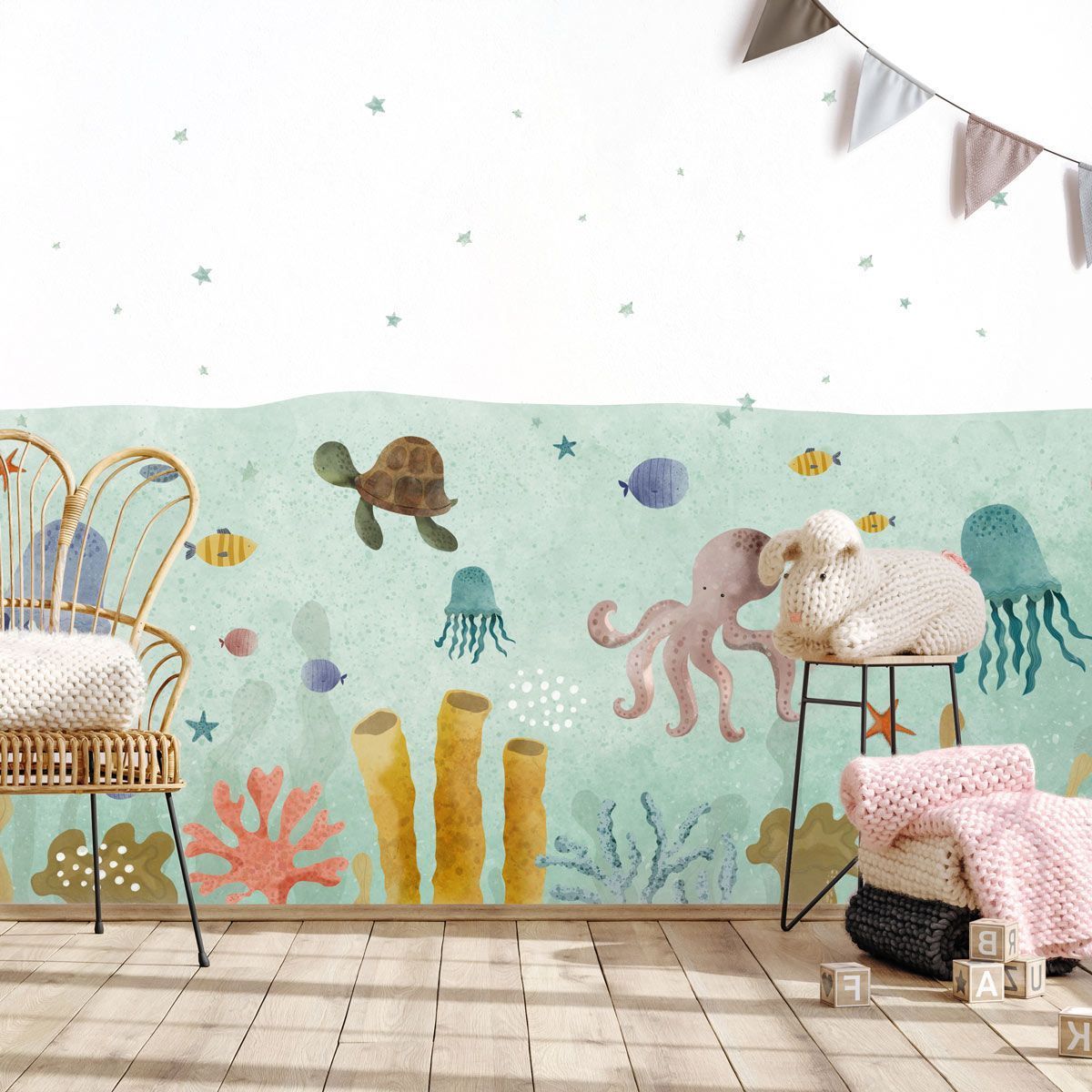papier-peint-sous-la-mer-enfant