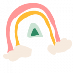 papier peint arc en ciel