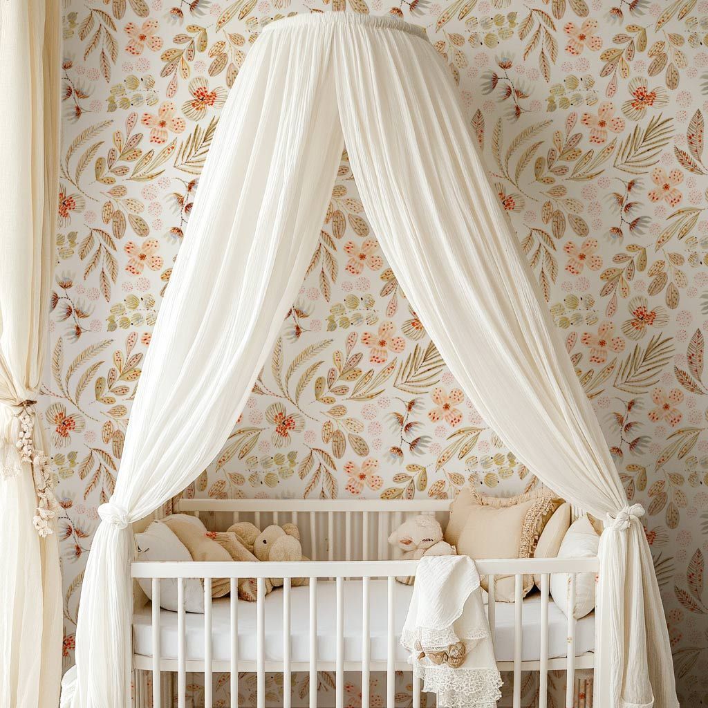 papier-peint-fleurs-chambre-fille