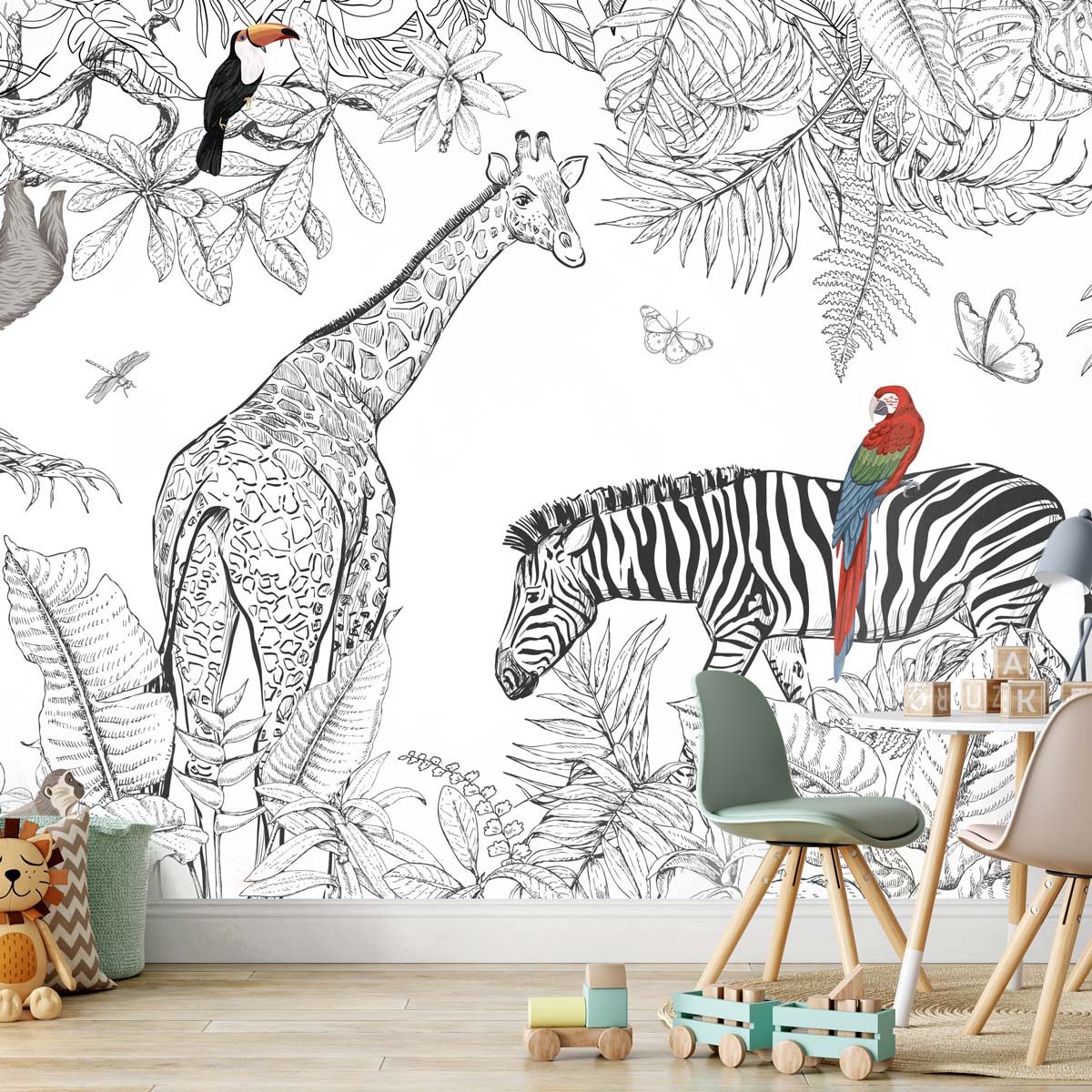 papier-peint-animaux-enfant