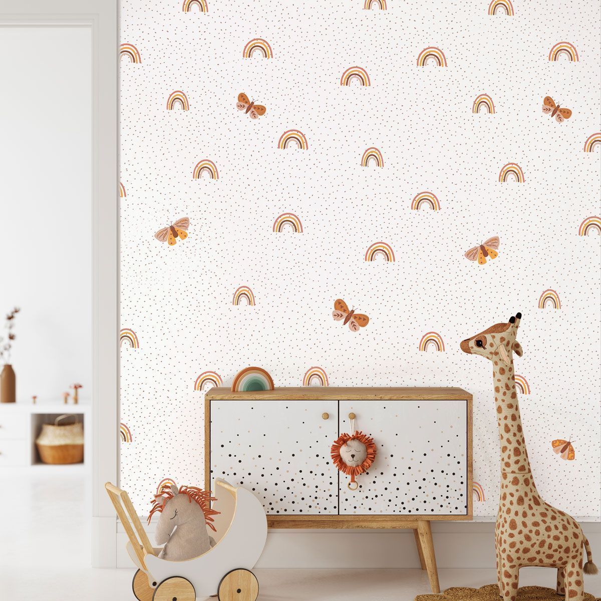 papier-peint-papillon-fille