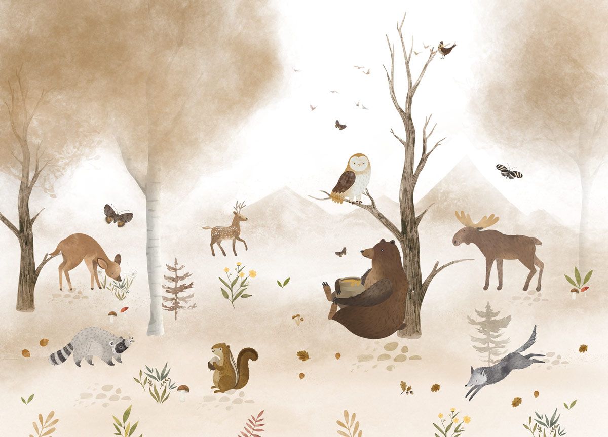 papier-peint-animaux-enfant