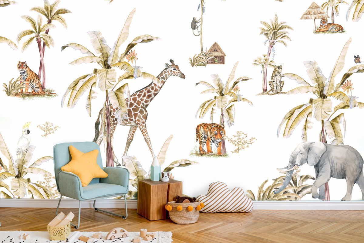 papier-peint-jungle-sauvage