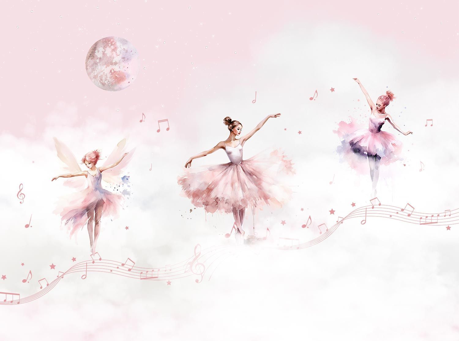 papier-peint-panoramique-danse-rose
