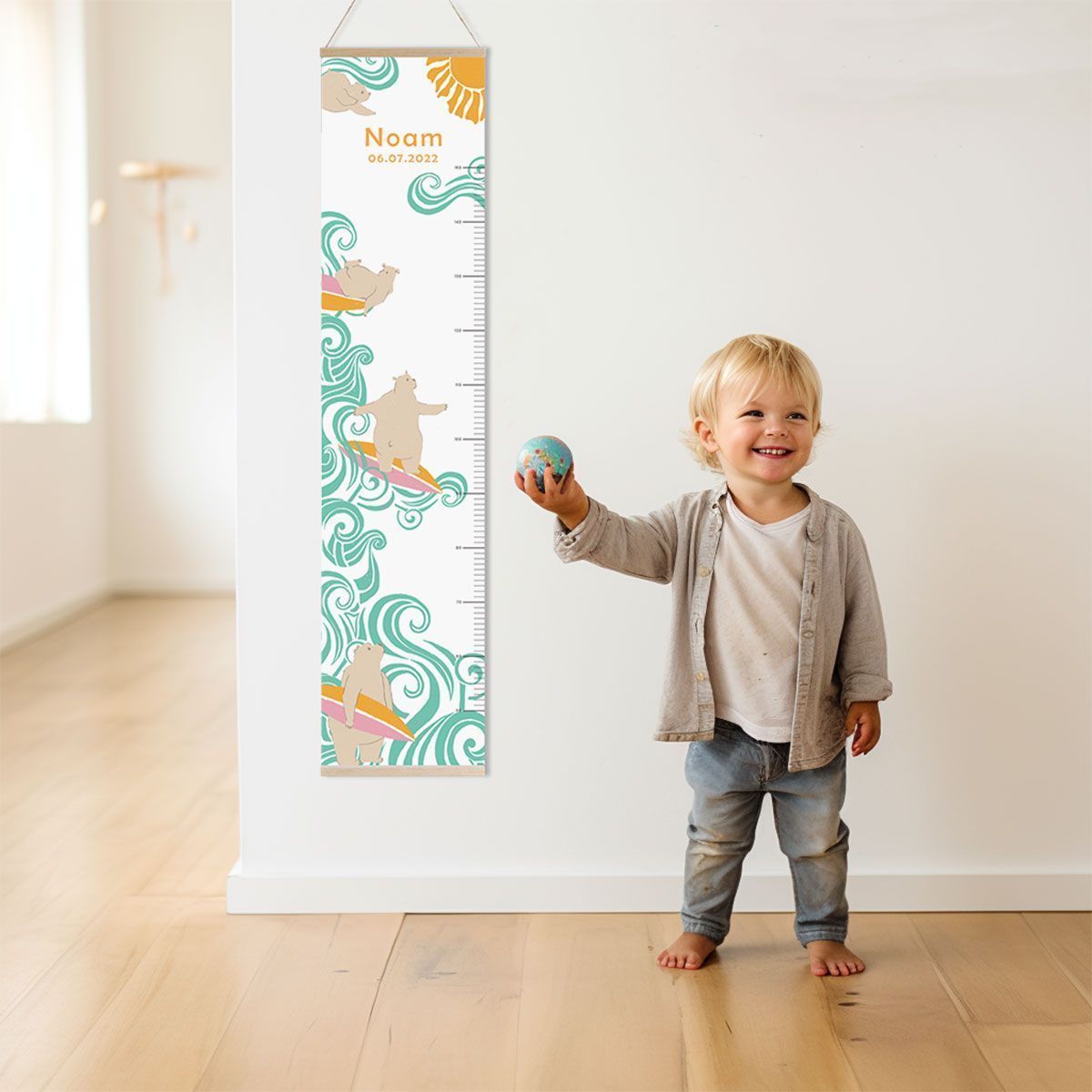 toise surf bébé
