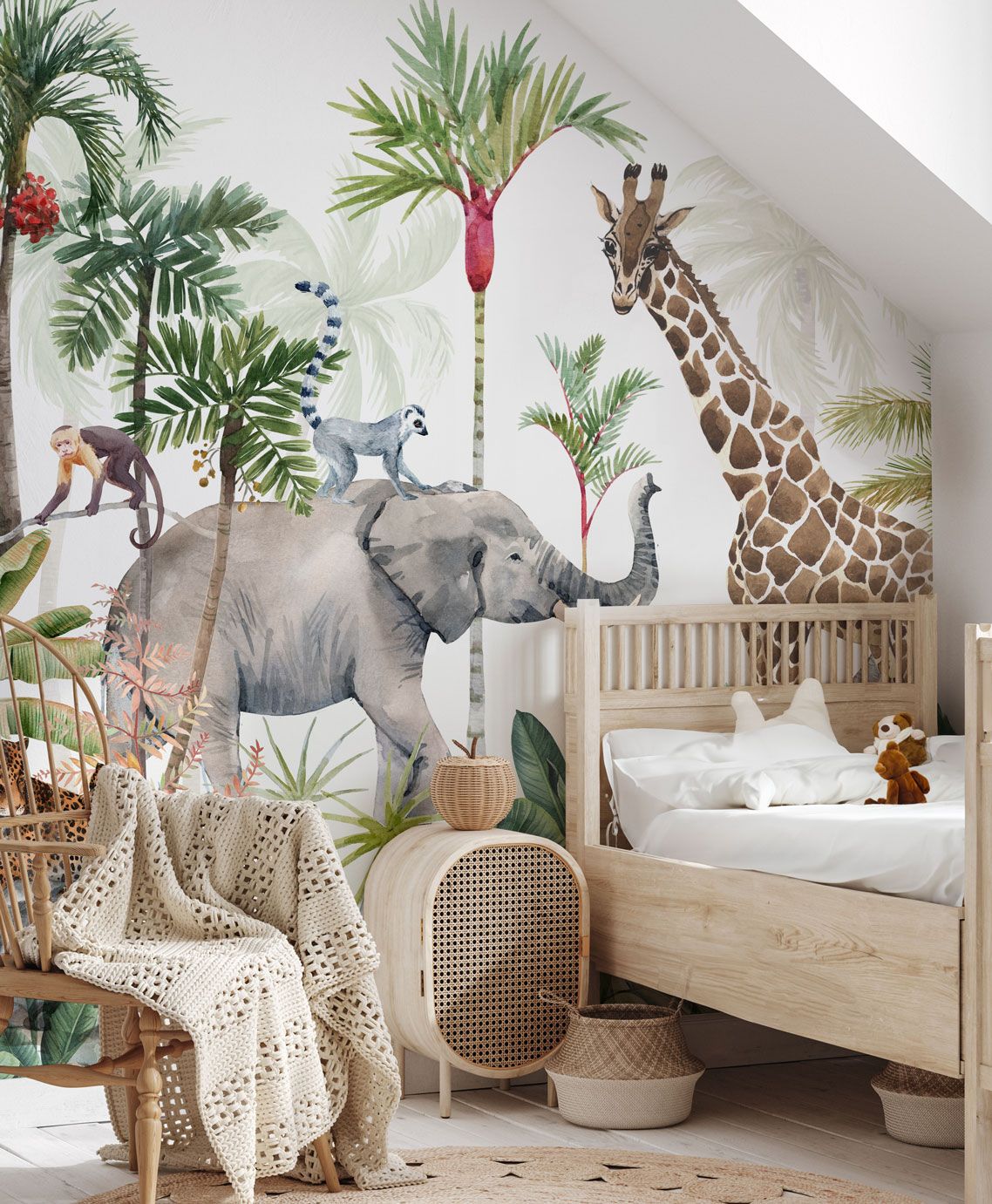 papier peint jungle